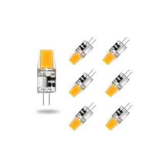 OEM Bombilla Led G4, Ac/dc 12v, 5w, Blanco C&aacute;lido 3000k, Fuente De Luz, Equivalente A Una L&aacute;mpara Hal&oacute;gena De 50w, &Aacute;ngulo De Haz De 360&deg;, Sin Parpadeo, Pa