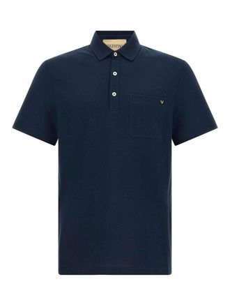 Valentino Garavani Valentino garavani vgold polo shirt