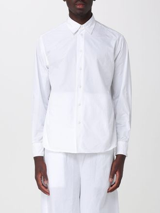 Aspesi Camicia classica in popeline di cotone con collo francese e maniche lunghe