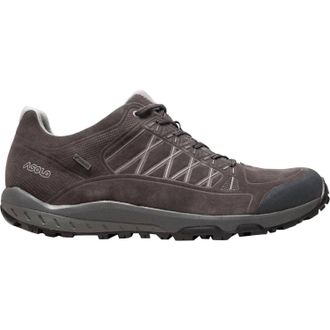 Asolo Womens Grid Gv Leather Hiking Shoes In Beluga