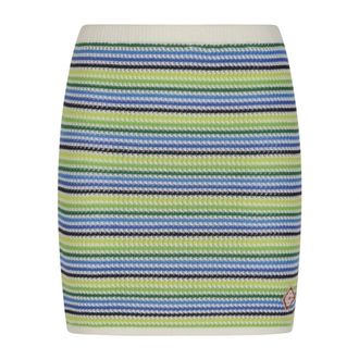 Casablanca Short Skirts, female, Multicolor, Size: M Stripe Mini Skirt