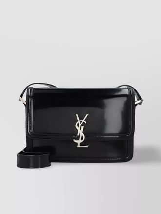 Saint Laurent leather messenger bag