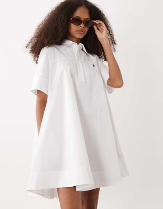 Polo Ralph Lauren Vestito corto bianco