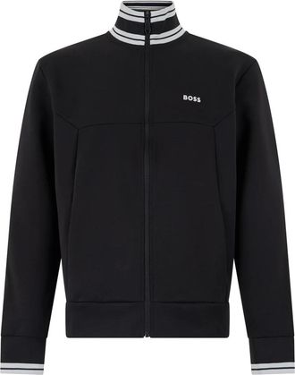 HUGO BOSS FZ Zone Zip Sweatshirt - Sweatshirts & Hoodies - Hombre - Negro - 2XL