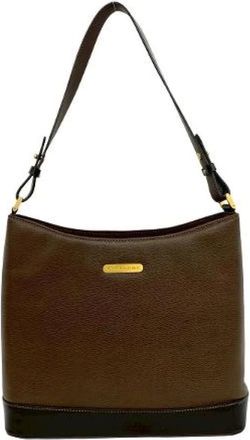 Burberry Borsa a spalla Pre-owned in pelle - - Pre-owned - Donna - Marrone - ONE SIZE