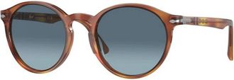Persol Authentieke stijlvolle zonnebril van premium kwaliteit - unisex - Zonnebrillen - Bruin - 52 MM - Accessoires