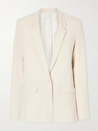 Isabel Marant Blazer In Cady Feray - Ecru