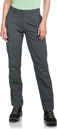 Sch&ouml;ffel Outdoorhose SCH&Ouml;FFEL Pants Engadin1, Damen, Gr. 38, N-Gr, asphalt, Obermaterial: 89% Nylon, 11% Elasthan, Hosen Outdoorhose, f&uuml;r Trekking und Outdoor-