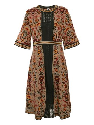 Missoni knit floral dress - Neutrals