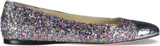 Jimmy Choo London Watson Ballerina - Dames - Ballerinas - Grijs - 36 EU - Leer - Schoenen
