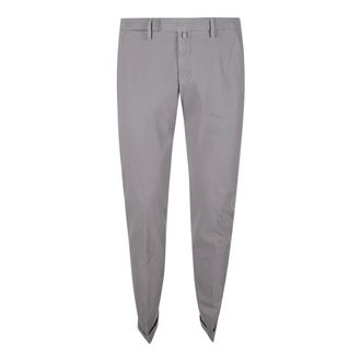 BRIGLIA 1949 Heren, Broeken, Grijs, Maat: XS