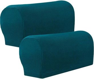 OEM Fundas De Felpa Suaves Y El&aacute;sticas Para Reposabrazos, Aptas Para Sillas/sof&aacute;s, Reposabrazos De Sof&aacute;s Y Protectores De Muebles, Juego De 2 Piezas