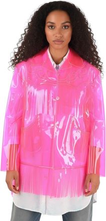 Maison Margiela Pink Shirt Collar Jacket