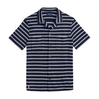 Ralph Lauren Overhemden, Heren, Blauw, S, Short Sleeve Shirt