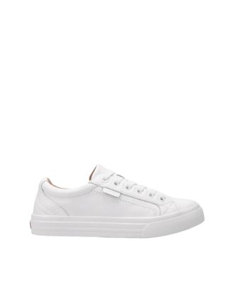 Taos Womens Plim Soul Lux Sneaker - Wide Width In White