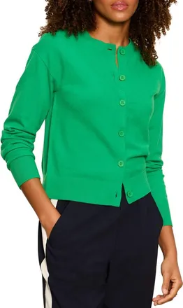 Sanctuary Must-Have Cardigan in Pop Green at Nordstrom, Size Xx-Small