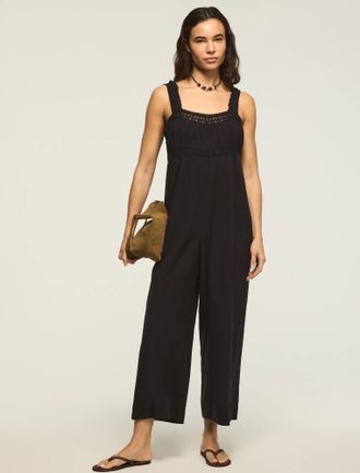 Lucky Brand Womens Lace Jumpsuit