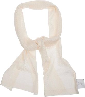 Eleventy Accessoires, Dames, Beige, ONE Size, Sciarpina Knit Sjaal