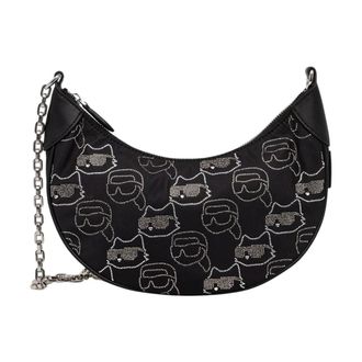 Karl Lagerfeld Mujer, Bolsos, Negro, Talla: ONE Size