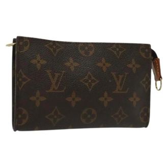 Louis Vuitton Pre-owned Tela pouches - - Pre-owned - Donna - Marrone - ONE SIZE