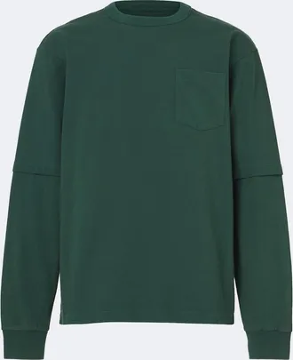sacai Cotton jersey T-shirt