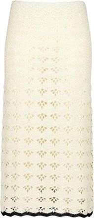 Zimmermann Midi Skirts - Dames - Midirokken - Beige - S - Rokken