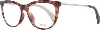 Police Bruine Dames Optische Monturen Butterfly Stijl - Dames - Brillen - Bruin - ONE Size - Accessoires