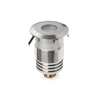 Netlighting Gea Power Led Step Recessed Floor Light with Colour Filter IP67 in Grey