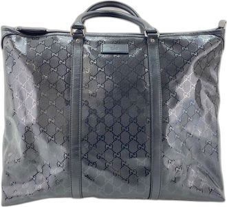 Gucci Black Boston Bag (Pre-Owned)