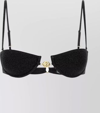 Reina Olga stretch nylon bikini top hommond