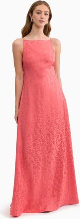 Rebecca Taylor Emery Jacquard Dress in Coral Blush at Nordstrom, Size 6