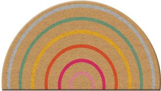Design Imports Rainbow Bright Coir Doormat in Multi at Nordstrom Rack