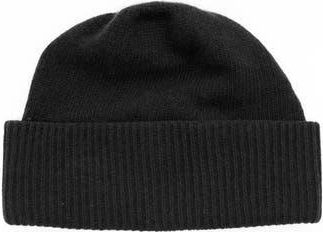 Portolano Cashmere Rib Hat in Black at Nordstrom Rack