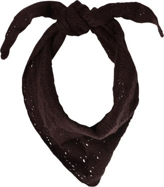 Becks&ouml;ndergaard Woona Opalia Sjaal - Dames - Wintersjaals - Bruin - ONE Size - Wol - Accessoires