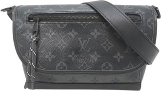 Louis Vuitton Borsa a spalla Monogram Eclipse Pre-owned - - Pre-owned - Uomo - Nero - ONE SIZE