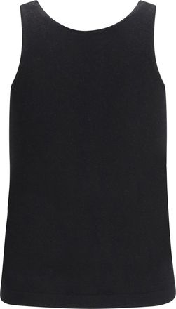 Brunello Cucinelli Womens Sparkling Knit Tank Top Nero