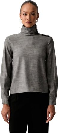 Patrizia Pepe Mujer, Blusas y Camisas, Gris, Talla: S