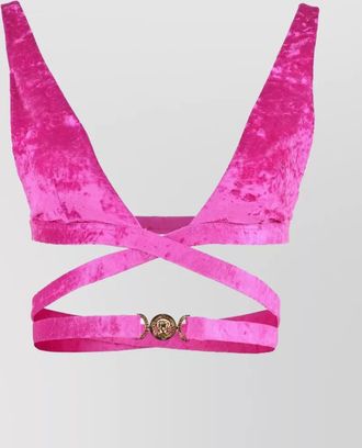 Versace medusa bikini top