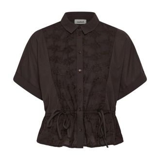 Soaked In Luxury Blouses & Hemden - Dames - Blouses & Shirts - Bruin - Maat: 2XL