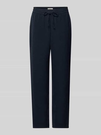 Christian Berg Jogpants mit elastischem Bund und Eingrifftaschen in Dunkelblau, Gr&ouml;&szlig;e 34