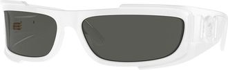 Versace VE4446 314/87 Mens Sunglasses White Size 67