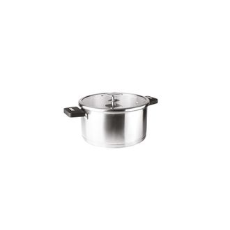 Lacor Juego De 3 Cacerolas De Acero Inoxidable De 16/18/20 Cm + Asa - 56610 - Lacor