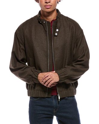 Helmut Lang Belted Bomber Jacket