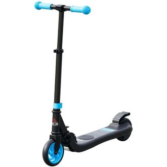 HOMCOM Patinete El&eacute;ctrico Plegable Para Ni&ntilde;os De +6 A&ntilde;os Con Altura Ajustable Bater&iacute;a 24v Velocidad M&aacute;xima 8 Km/h Carga 50 Kg 71x36,5x75-80 Cm