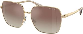Ralph Lauren RA4142 9116B8 Womens Sunglasses Gold Size 59