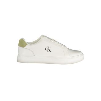 Calvin Klein Wit Polyurethaan Heren Sneaker