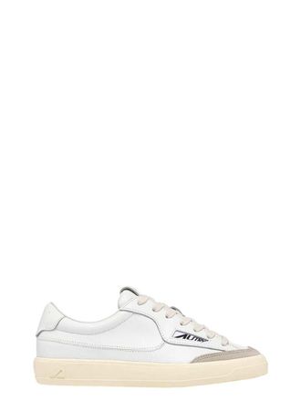 Autry Windscape Low Sneakers aus wei&szlig;em Leder