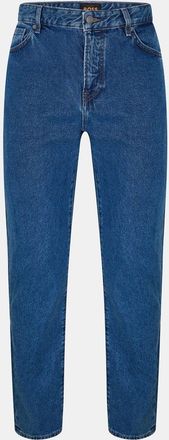 HUGO BOSS Mens Re.maine Five Pocket Design Jeans in Turquoise/Aqua - Blue - Size 34W/34L