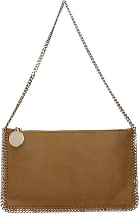Stella McCartney Brown Leather Shoulder Womens Bag