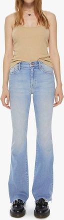 Mother Weekender Fray Jeans In California Cruiser